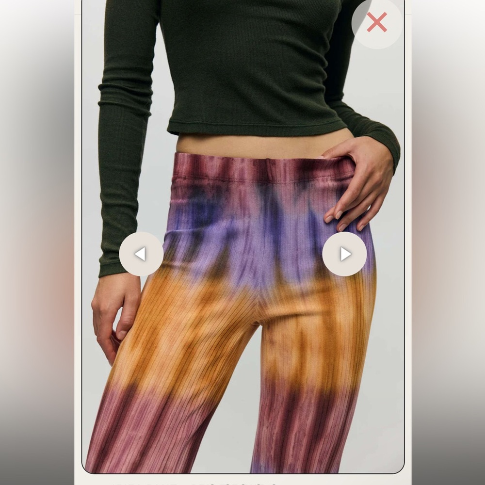 Cotton Citizen Tie-Dye Women's straight leg Pants Small NWT $175 - Picture 2 of 5